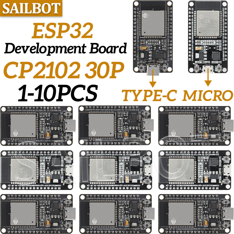 Nodemcu 32S - 1/5/10PCS WR-32 32-S บอร์ดพัฒนา WiFi +