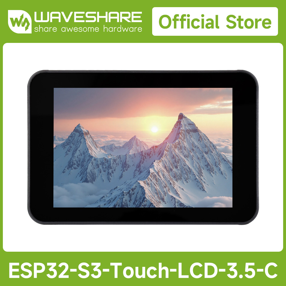 Waveshare Esp32 - Waveshare ESP32-S3 3.5 นิ้วหน้าจอสัมผัสแบบ Capacitive บอร์ดพัฒนาประเภท