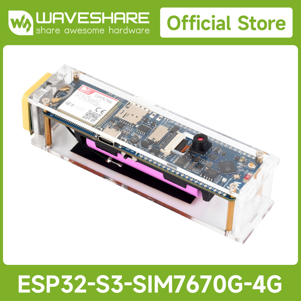 Lolin S3 - Waveshare ESP32-S3 SIM7670G 4G บอร์ดพัฒนา, LTE