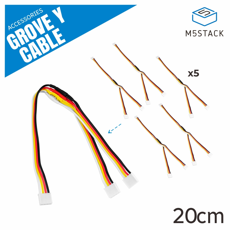 M5Stack - M5Stack Official Grove Y Cable 20ซม.