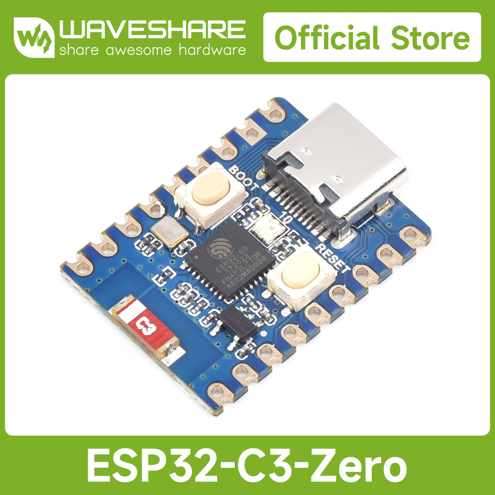 Waveshare Esp32 - Waveshare ESP32-C3 Zero Mini Development Board