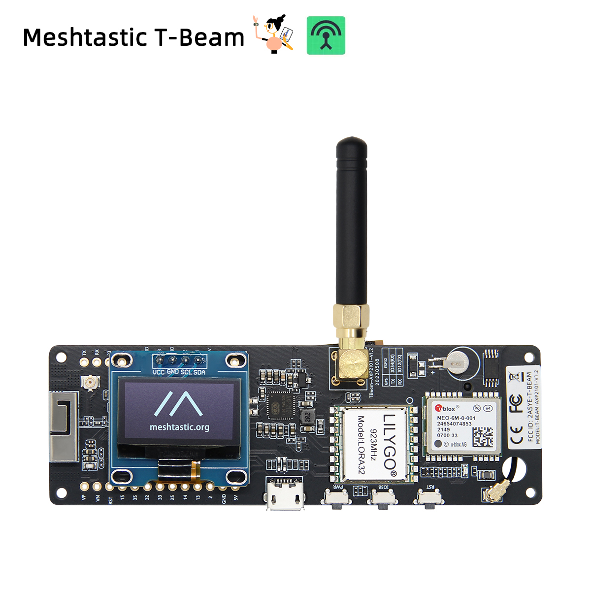 Ttgo Tdisplay - LILYGO® TTGO Meshtastic T-Beam ESP32ลอราบอร์ดพัฒนา433/868/915MHz วงจรโมดูลลลล
