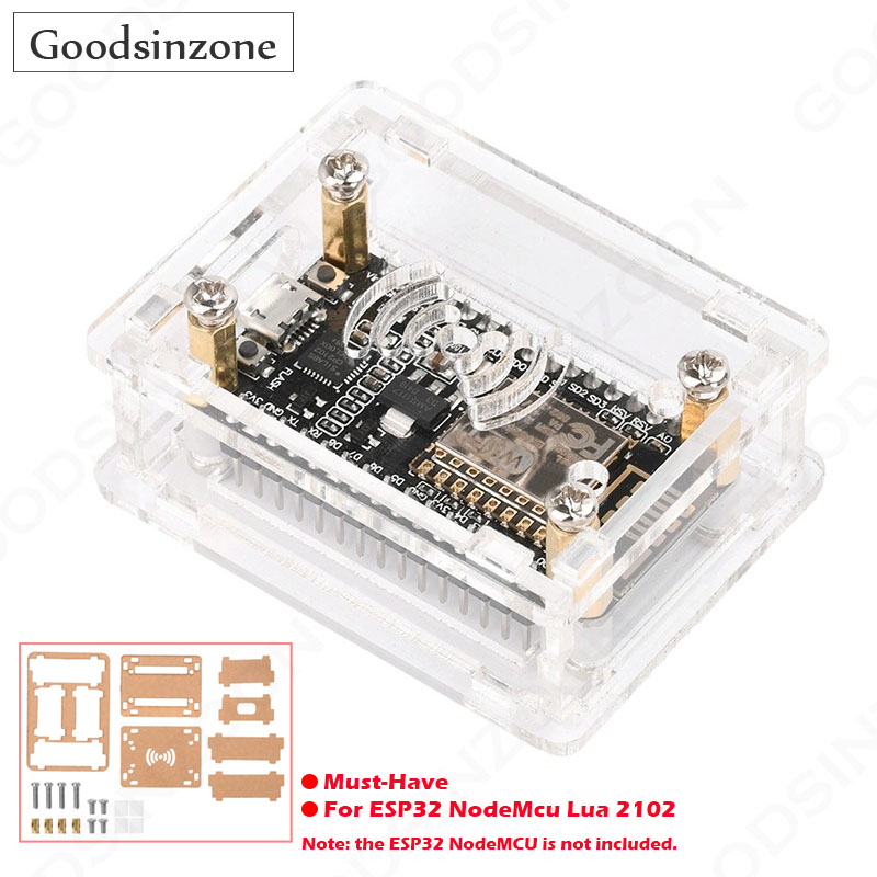 Nodemcuv2 - อะคริลิคสําหรับ ESP32 NodeMcu Lua CP2102, ESP32