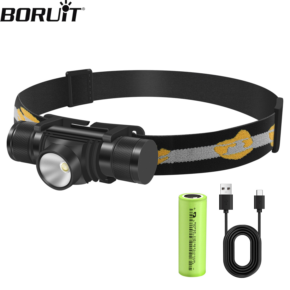 Lolin D32 - BORUiT D10 LED Mini ไฟหน้าสูงไฟหน้า 18650