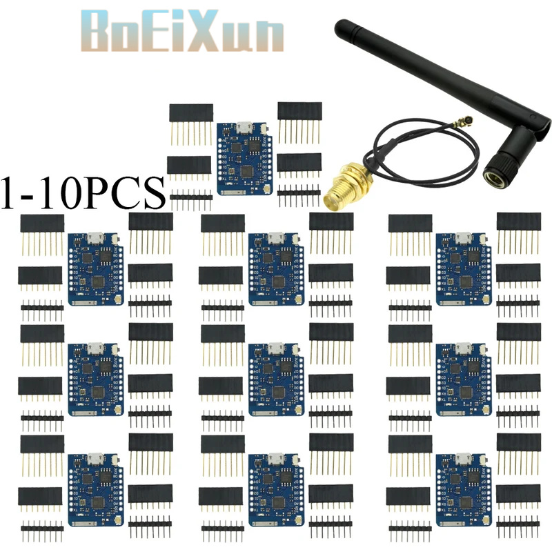 1-10 ชิ้น WEMOS D1 Mini Pro บอ - D1 Mini Pro บทวิจารณ์และราคา