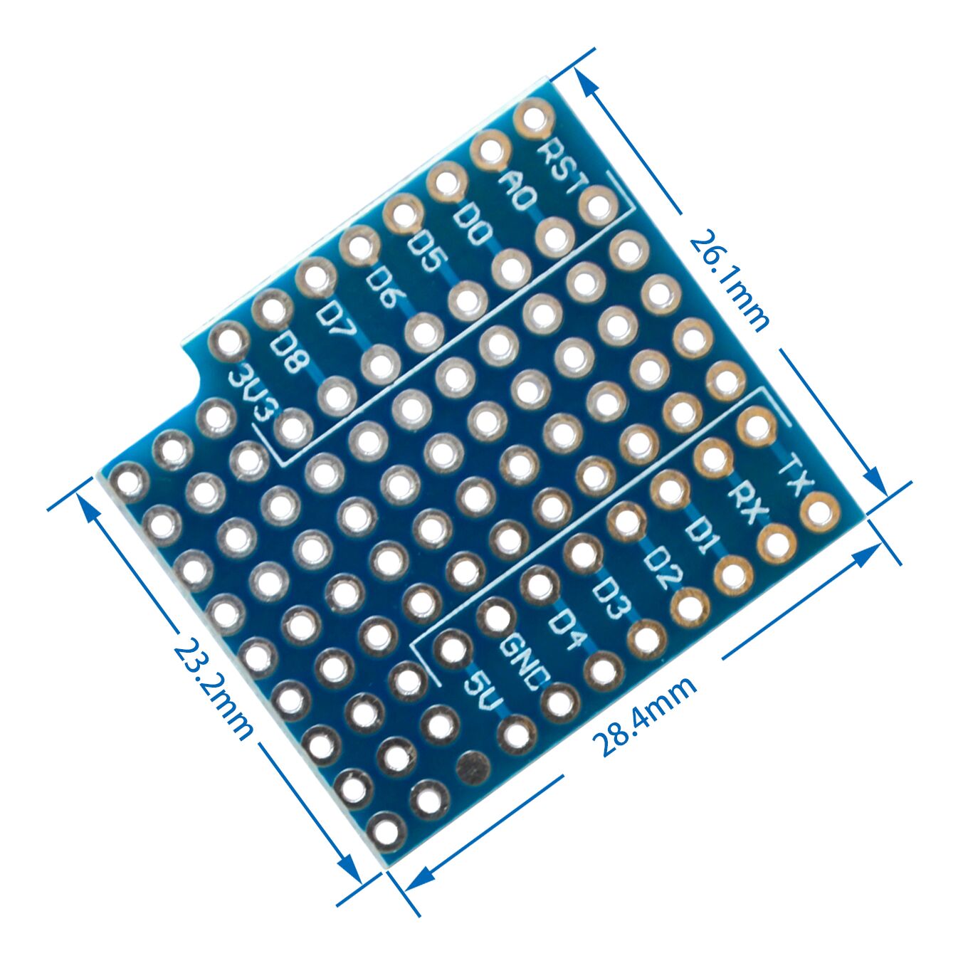 10ชิ้น/ล็อตเบรดบอร์ดขยายขายแบต - Wemos D1 Mini บทวิจารณ์และราคา