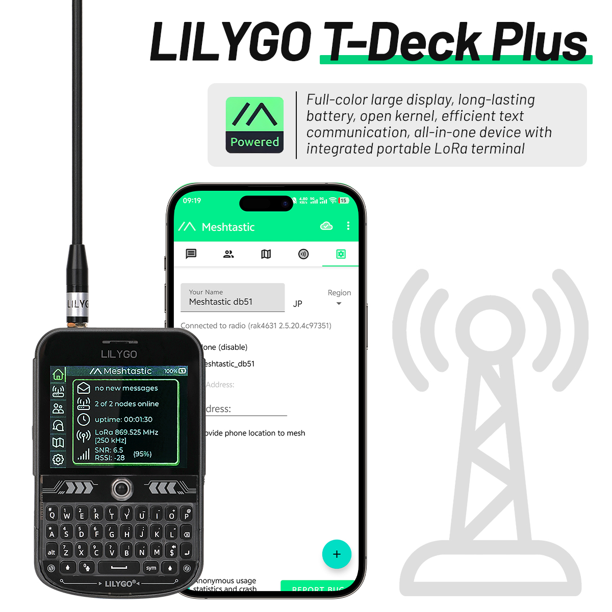 LILYGO T-Deck Plus วิทยุ Lora  - Ttgo T Watch บทวิจารณ์และราคา