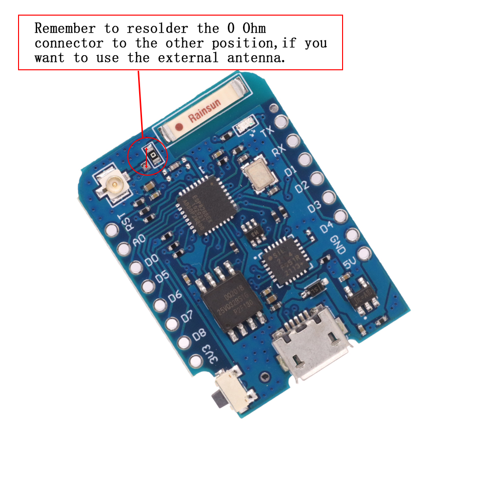 Wemos D1มินิโปร V3.0 NodeMcu 4 - D1 Mini Pro บทวิจารณ์และราคา