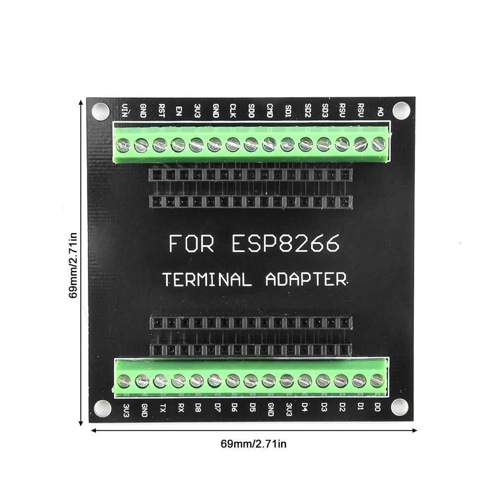 1/3PCS ESP8266 ESP32 บอร์ดขยาย - Nodemcuv2 บทวิจารณ์และราคา