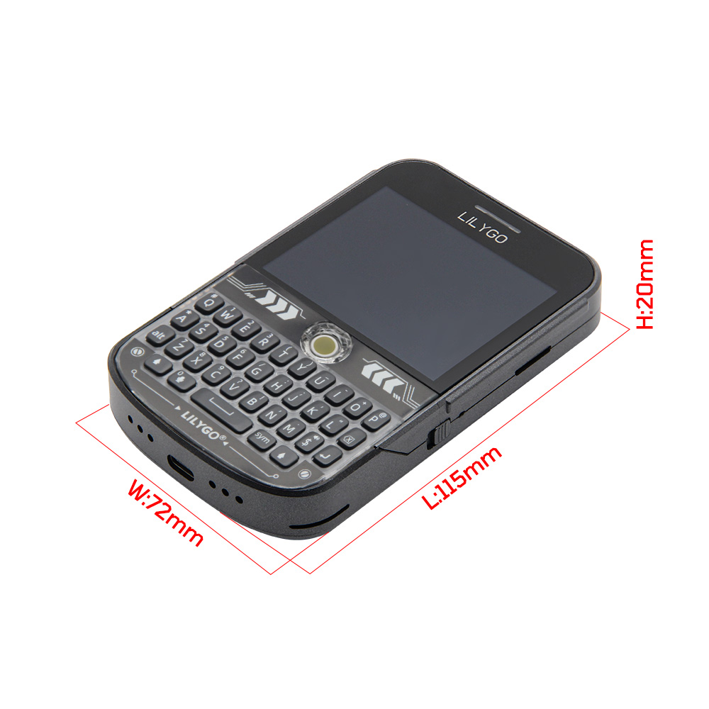 LILYGO® T-Deck Plus ESP32-S3บอ - Ttgo T Watch บทวิจารณ์และราคา