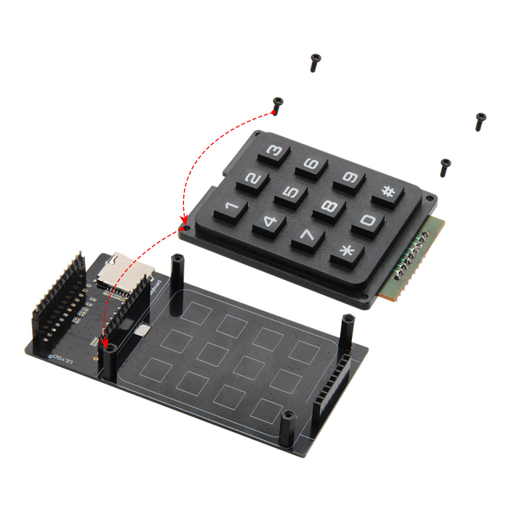 TTGO T-Display บอร์ดขยายคีย์บอ - Ttgo Tdisplay บทวิจารณ์และราคา