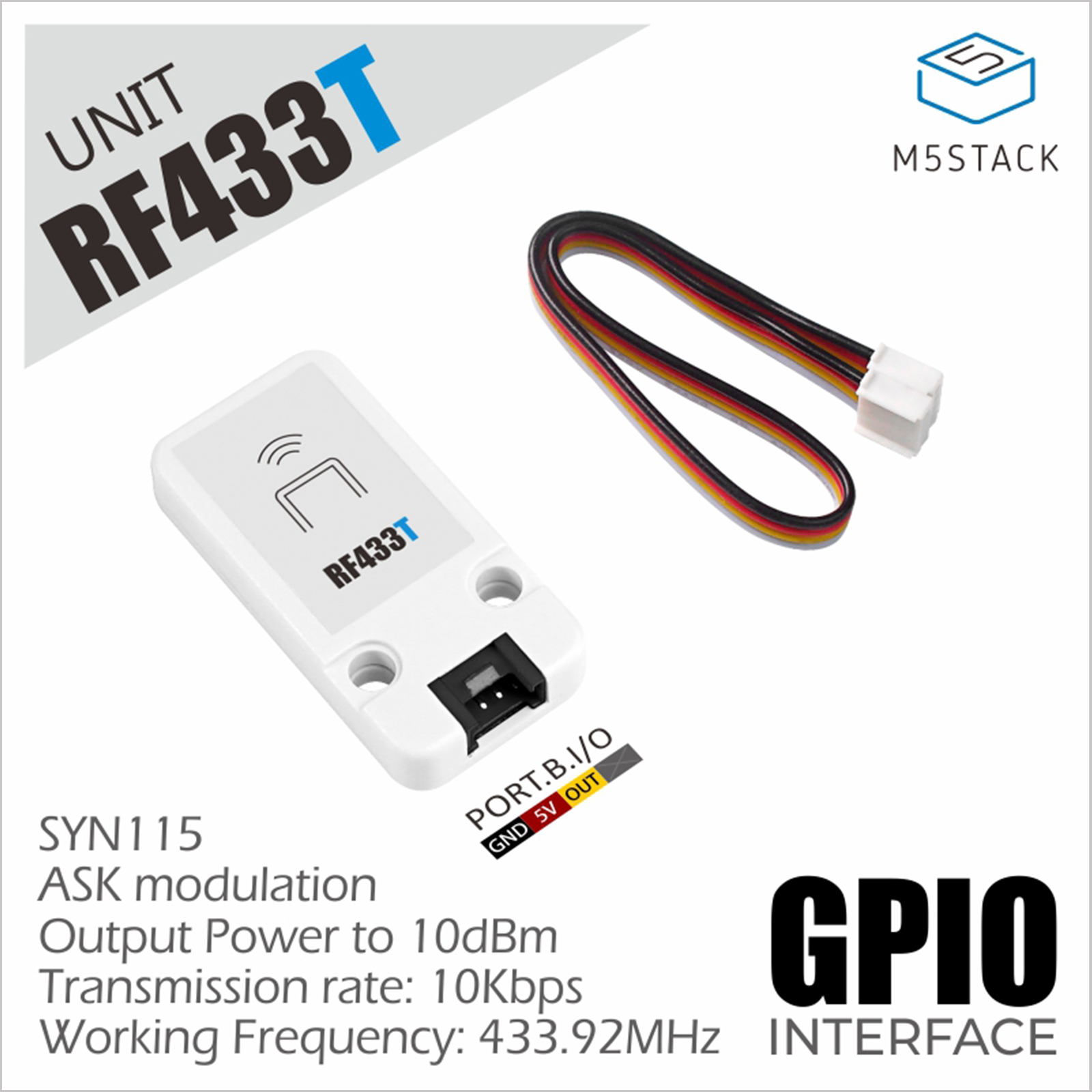 M5Stack เครื่องส่งสัญญาณ RF UN - M5Stack บทวิจารณ์และราคา