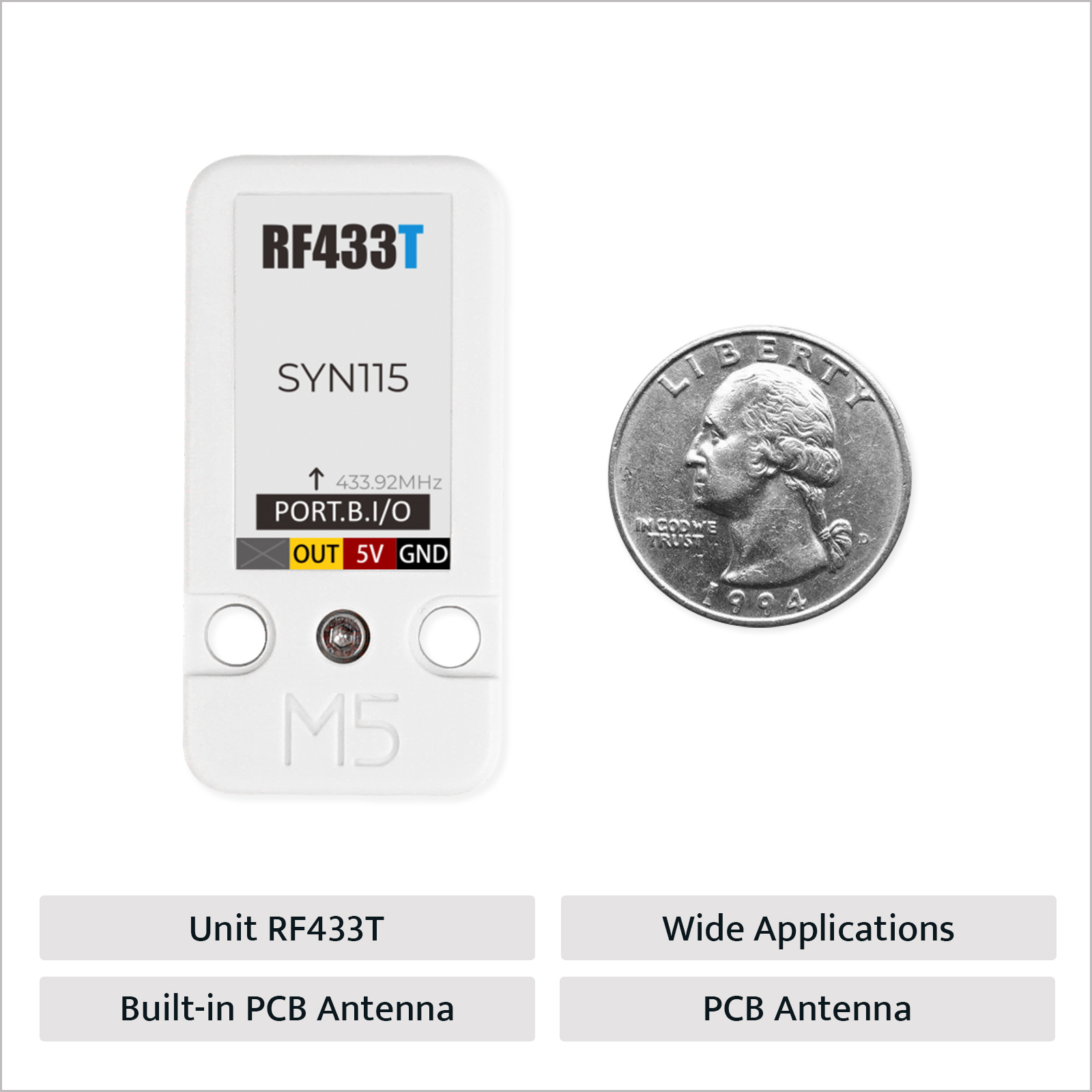 M5Stack เครื่องส่งสัญญาณ RF UN - M5Stack บทวิจารณ์และราคา