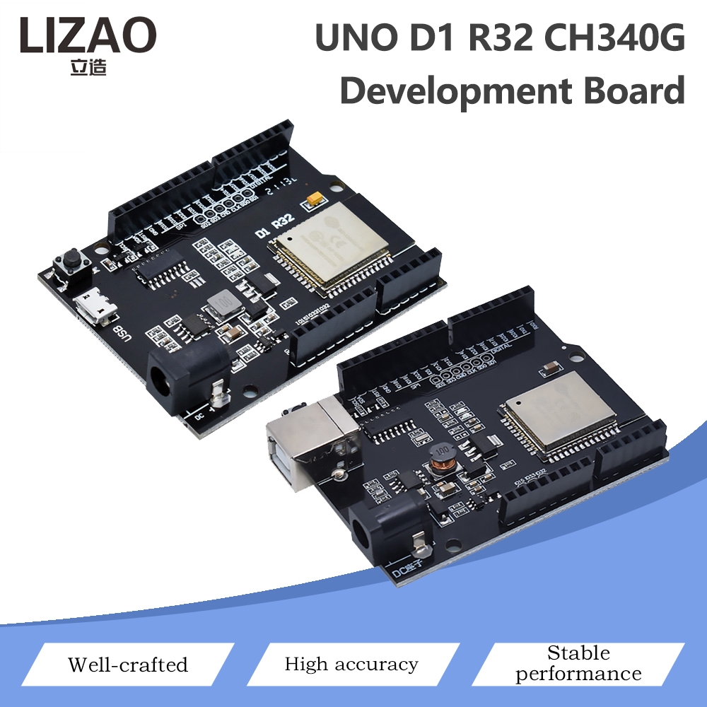 บอร์ดพัฒนา ESP32 D1 R32 CH340G - Wemos D1 Mini บทวิจารณ์และราคา