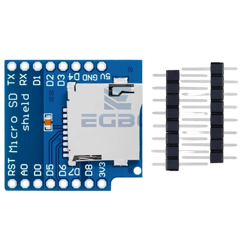 โมดูลขยายหน่วยความจำการ์ด Micr - Wemos D1 Mini บทวิจารณ์และราคา