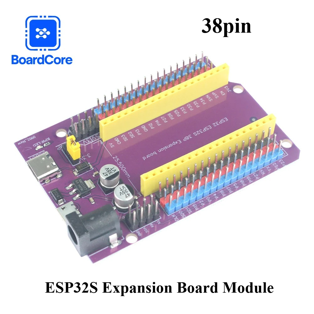 โมดูลบอร์ดขยาย 38 พิน ESP32S I - Nodemcu 32S บทวิจารณ์และราคา