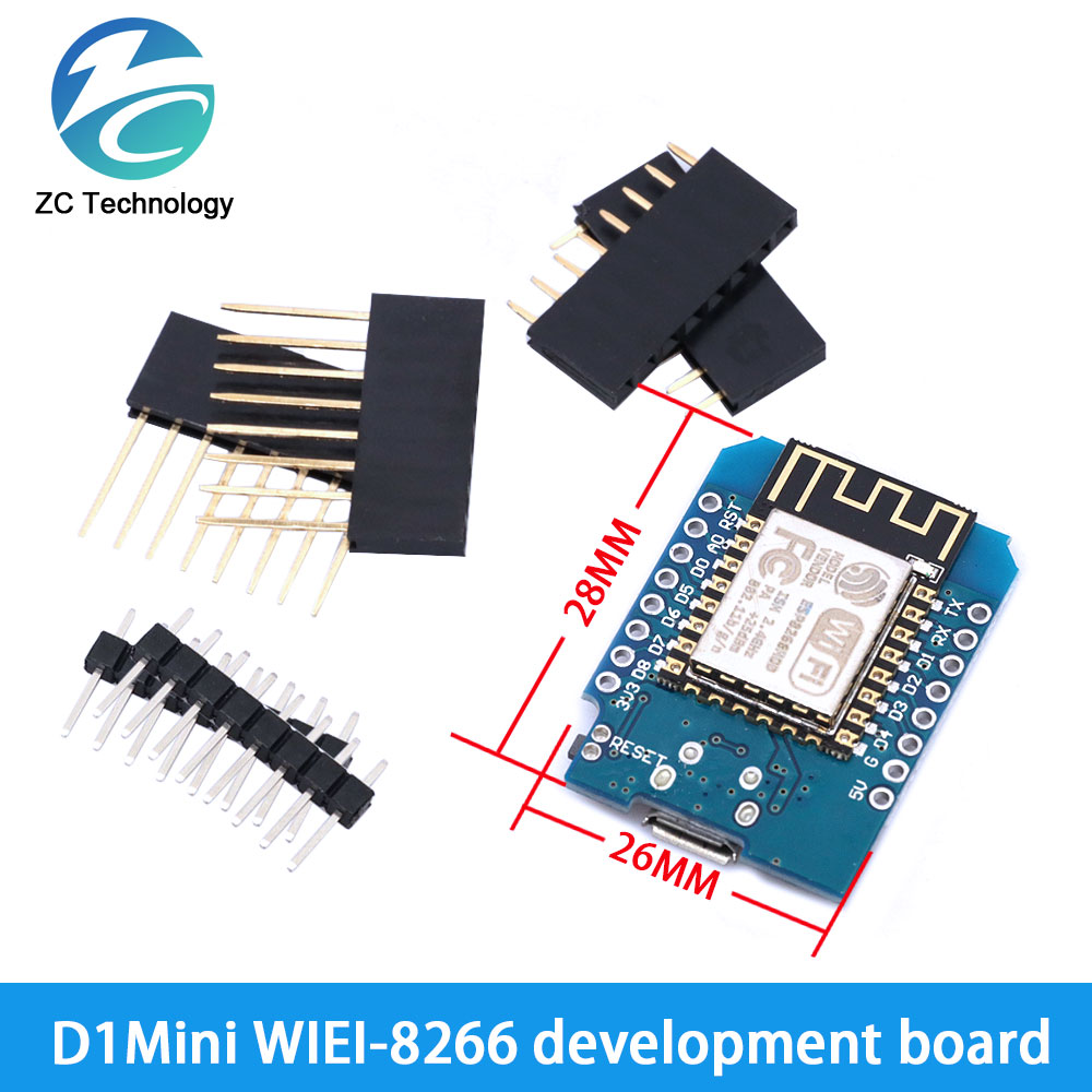 D1 Mini ESP8266 ESP-12F CH340G - Wemos D1 Mini บทวิจารณ์และราคา