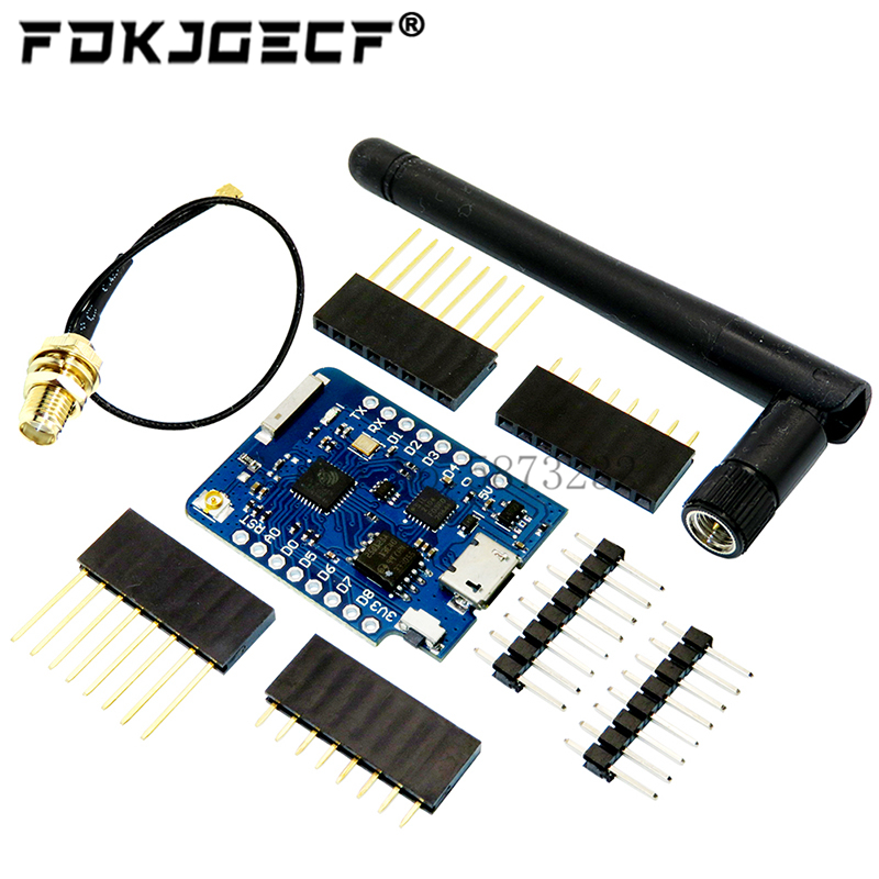 WEMOS D1 Mini Pro 4M 16M ช่องเ - D1 Mini Pro บทวิจารณ์และราคา