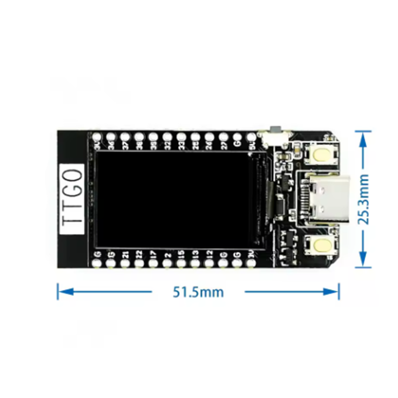 TTGO T-Display ESP32 โมดูลไวไฟ - Ttgo Tdisplay บทวิจารณ์และราคา
