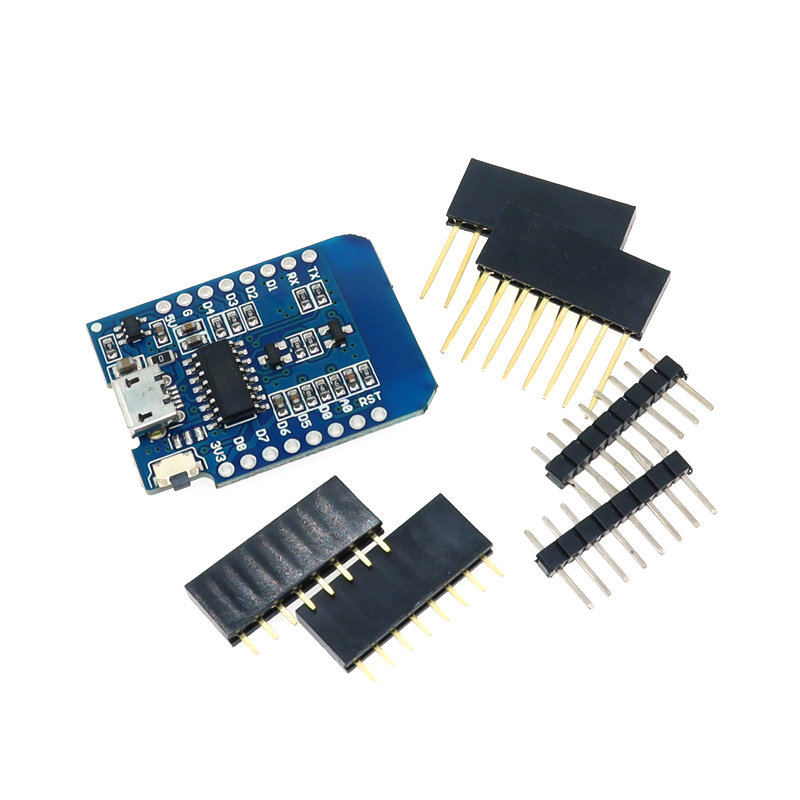 D1 mini - Mini NodeMcu 4M ไบต์ - Wemos D1 Mini บทวิจารณ์และราคา
