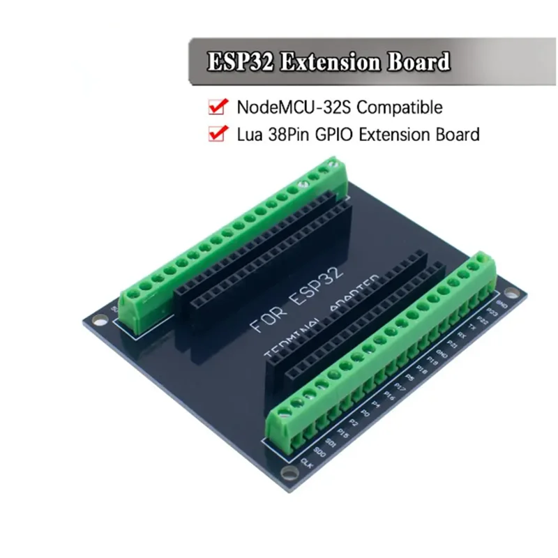 ESP32 บอร์ดขยายใช้งานร่วมกับ E - Nodemcu 32S บทวิจารณ์และราคา