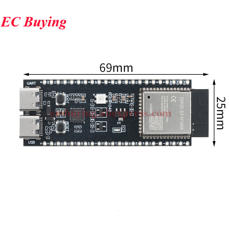 ESP32-S3-DevKitC-N16R8 ESP32S3 - Esp32 S3 Devkitc 1 บทวิจารณ์และราคา