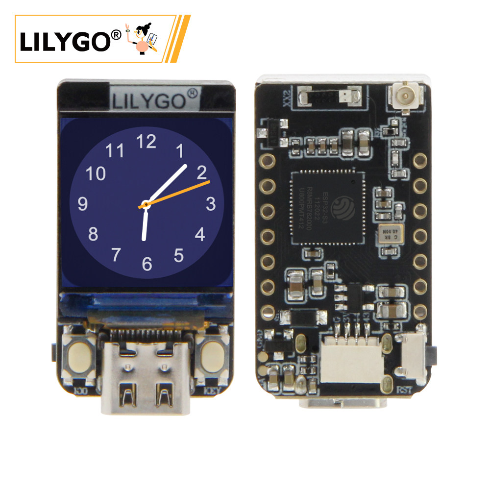 LILYGO T-QT Pro ESP32-S3 GC9A0 - Lolin S3 บทวิจารณ์และราคา