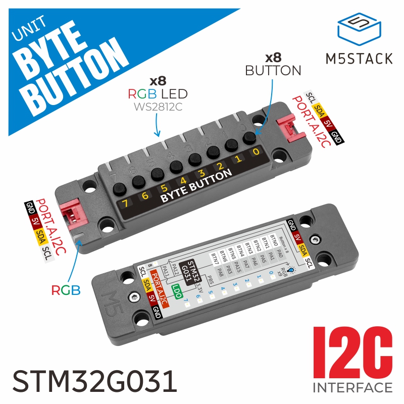 M5Stack ยูนิตอย่างเป็นทางการ B - M5Stack บทวิจารณ์และราคา