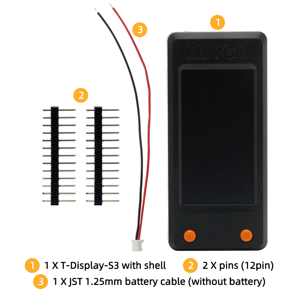 โมดูลจอแสดงผล TTGO T-Display-S - Ttgo Tdisplay บทวิจารณ์และราคา