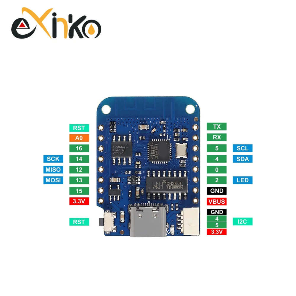 1/5/10PCS WeMos D1 Mini ESP826 - D1 Mini Pro บทวิจารณ์และราคา
