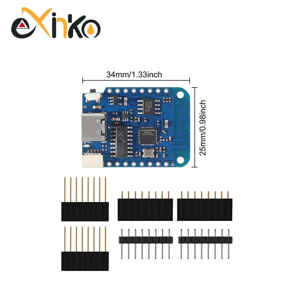 1/5/10PCS WeMos D1 Mini ESP826 - D1 Mini Pro บทวิจารณ์และราคา