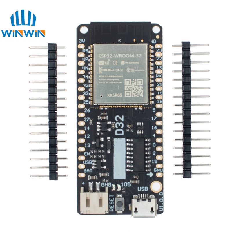 LOLIN D32 V1.0.0 - wifi + บอร์ - Lolin D32 บทวิจารณ์และราคา